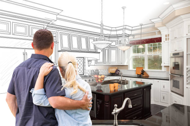 Professional Kitchen Island Installation technician working in Folsom, NJ